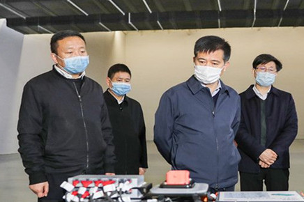 马承祖在展宇新能源调研企业复工复产情况